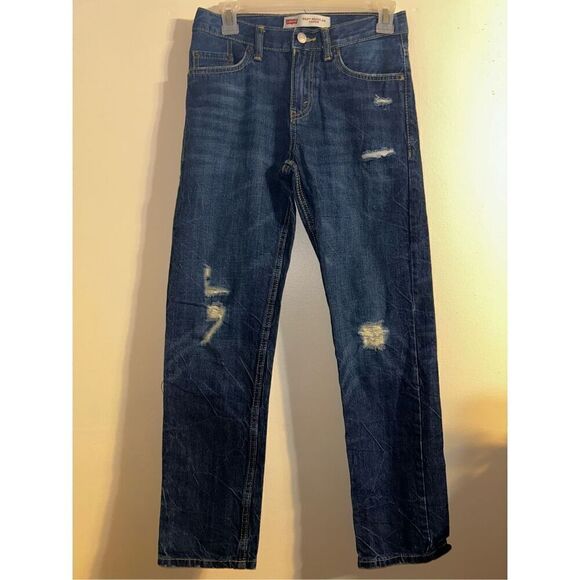 Levi’s 502 regular taper jeans size 12 youth - Picture 1 of 6